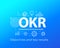 OKR, Objectives and key results, vector