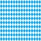 Oktoberfest background. Blue geometric pattern. Bavarian Oktoberfest seamless texture. Vector illustration.