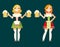 Oktoberfest Girls Female Characters Icons