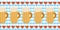 Oktoberfest seamless border vector illustration