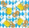 Oktoberfest seamless pattern background