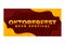 Oktoberfest text effect for social media banner