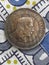 Old 5rs  coin indian rupya very important