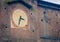 Old abandon clock tower Siena Italy