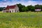 Old Abandonded Texas Homestead Farmhouse with Bluebonnets and Ot