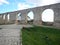 Old abandonec aquaduct in larnaka