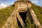 An old abandoned brick cellar