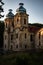 Old abandoned church in czech village Skoky