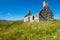 Old abandoned cottage house