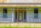 Old Abandoned Country Farm House Front Door and Porch