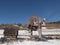 The Old,abandoned,dilapidated double-chair lift station