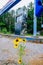 Old abandoned gasoline station along a countryside highway in Ontario, Canada.