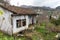 Old abandoned house. Rural landscape of Surmene, Trabzon, Turkey
