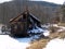 Old abandoned lumber mill on the banks of the leverett river