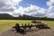 Old abandoned machinery at Mount Britton.