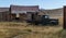 Old abandoned pickup truck in historic Bodie ghost town