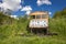 Old abandoned railroad car