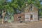 An old, abandoned, rundown home in the countryside of Delta, Colorado