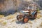 Old abandoned rusted tractor, Greece