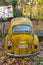 Old Abandoned VW Volkswagen Beetle.