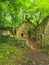 An old abandoned watermill in lUMSDALE Derbyshire