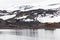 Old abandoned whaler`s station and hut, whaler`s bay, deception island, antarctica