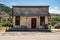 Old abandoned wild west building in Bannack Ghost town in Montana