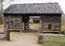 Old Abandoned Wooden Barn At Cherokee Orchard Road In Great Smoky Mountains National Park