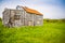 Old abandoned wooden house at Fredvang in Lofoten, Norway