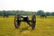 Old American Civil War cannon