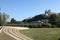 Old amphitheater in Beziers, France