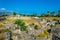 Old amphitheatre of roman ruins of Beit Shean in Israel