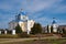 Old ancient Holy Intercession Church in Dzerzhinsk, Minsk region, Belarus