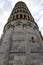 Old ancient leaning tower in the city of Pisa in Italy.