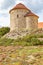 Old ancient Rotunda of St. Catherine in Znojmo town, South Moravia, Czech republic, Europe