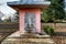 Old and ancient style fountain for drinkable water in open botanical park in Bursa.