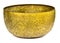 Old antique vintage bronze, brass bowl