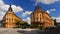 Old apartment houses in Jihlava.