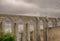 Old aqueduct in the pretty town of Évora