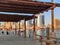 Old Arabian architecture | The old and historic side of Dubai city | Al Seef District attraction, outdoor shopping and restaurants