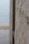 Old Arabian house wall window bye the sea