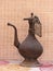 Old Arabic metal pitcher,