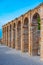 Old arcade at Grotte di Catullo in Sirmione in Italy