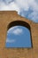 Old arched window