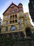 old architecture in the historic center of Karlovy Vary