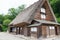 Old Asano Chuichi Family House at Gasshozukuri Minkaen Outdoor Museum in Shirakawago, Gifu, Japan. a