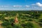 Old Bagan pagodas and temples