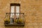 Old balcony, Italy