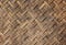 Old bamboo craft texture