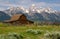 Old barn and corral tetons national park